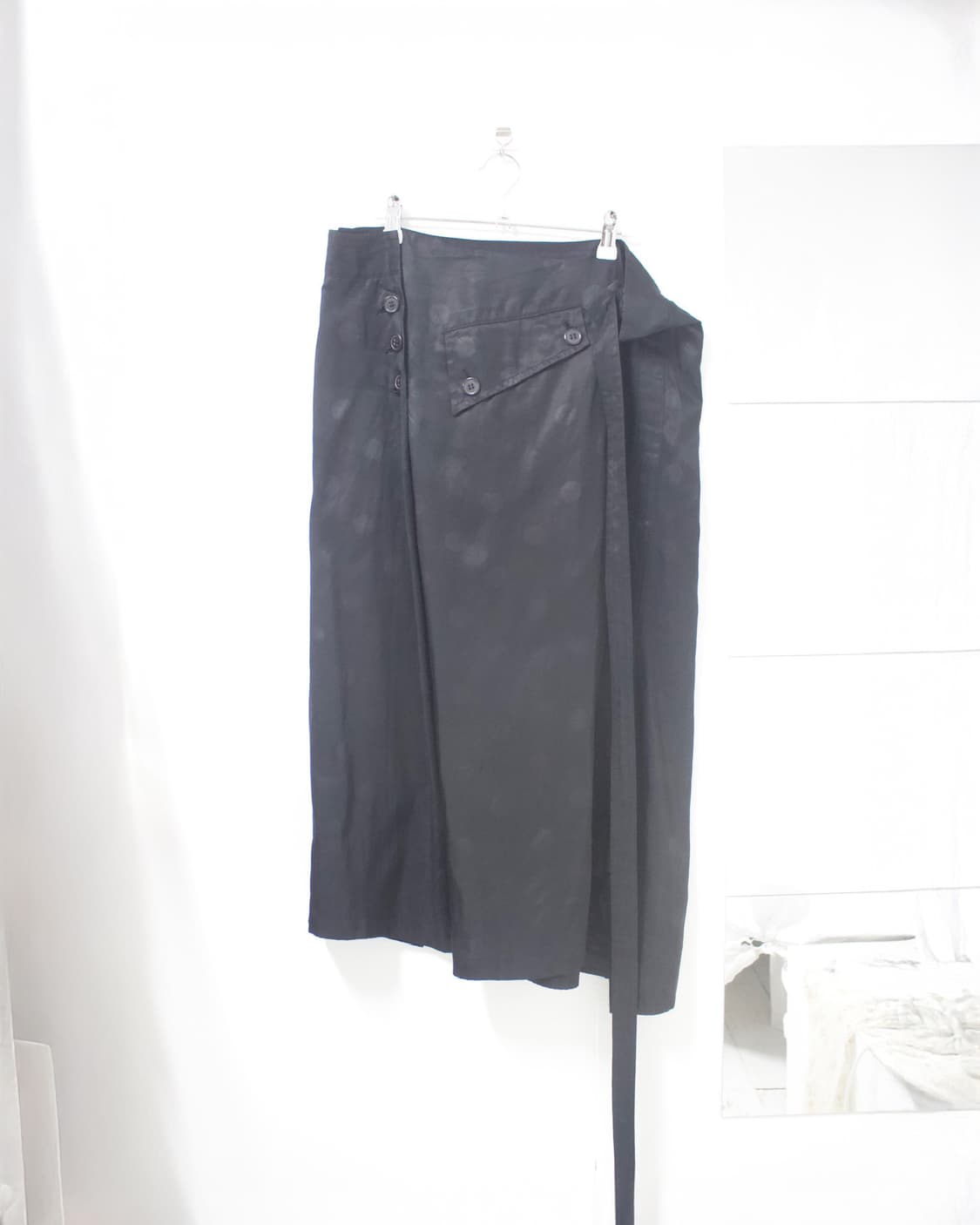 polka dot wrap skirt 상품이미지1