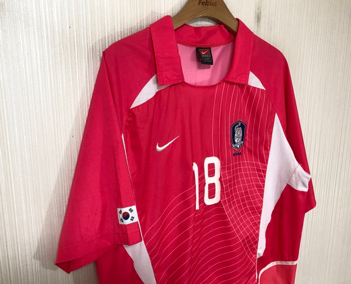 나이키국대 국대KOREA 02-04 축구국대유니폼 L #18 황선홍 상품이미지5