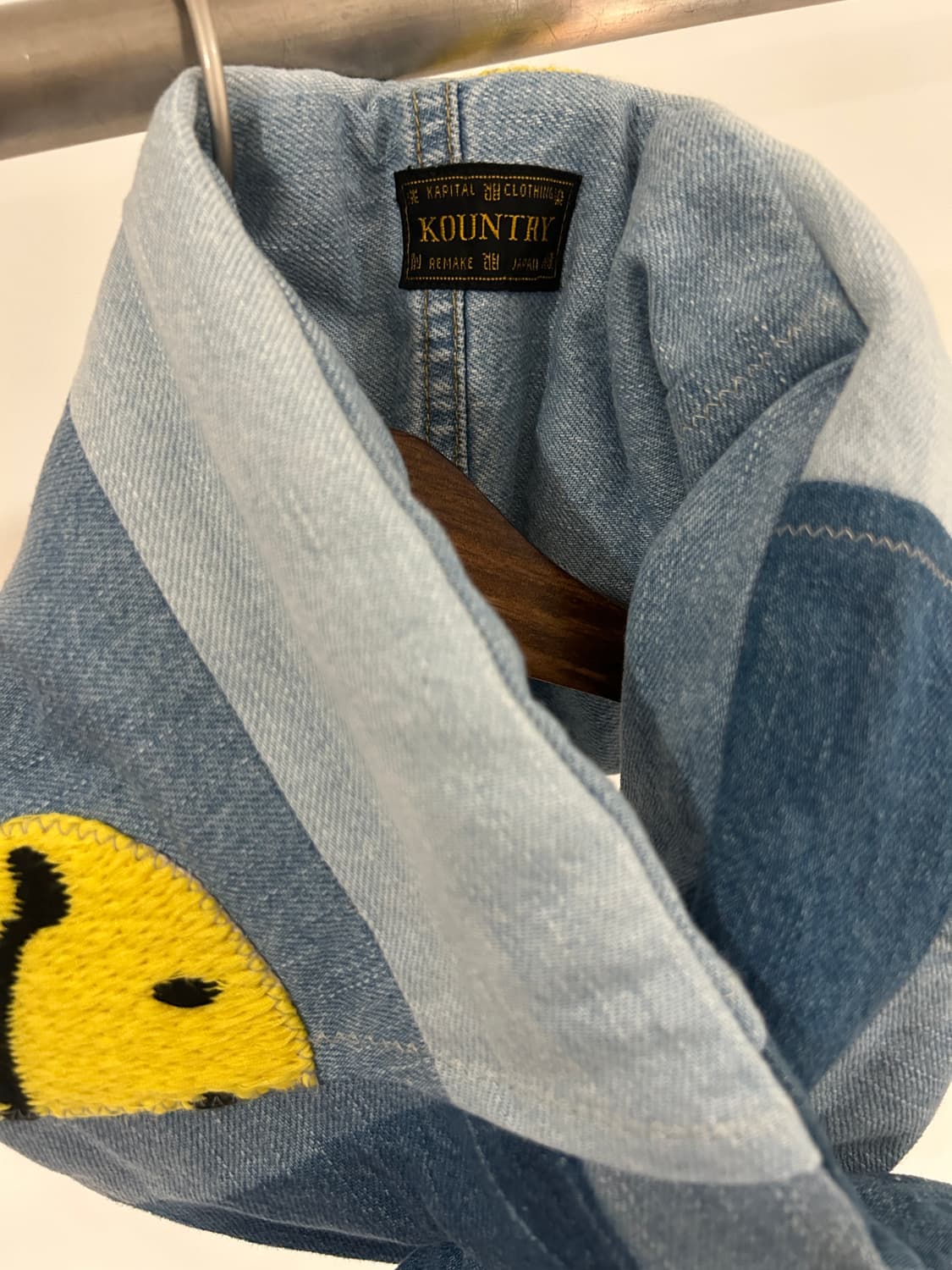 Kapital Smile Denim Scarf 상품이미지2