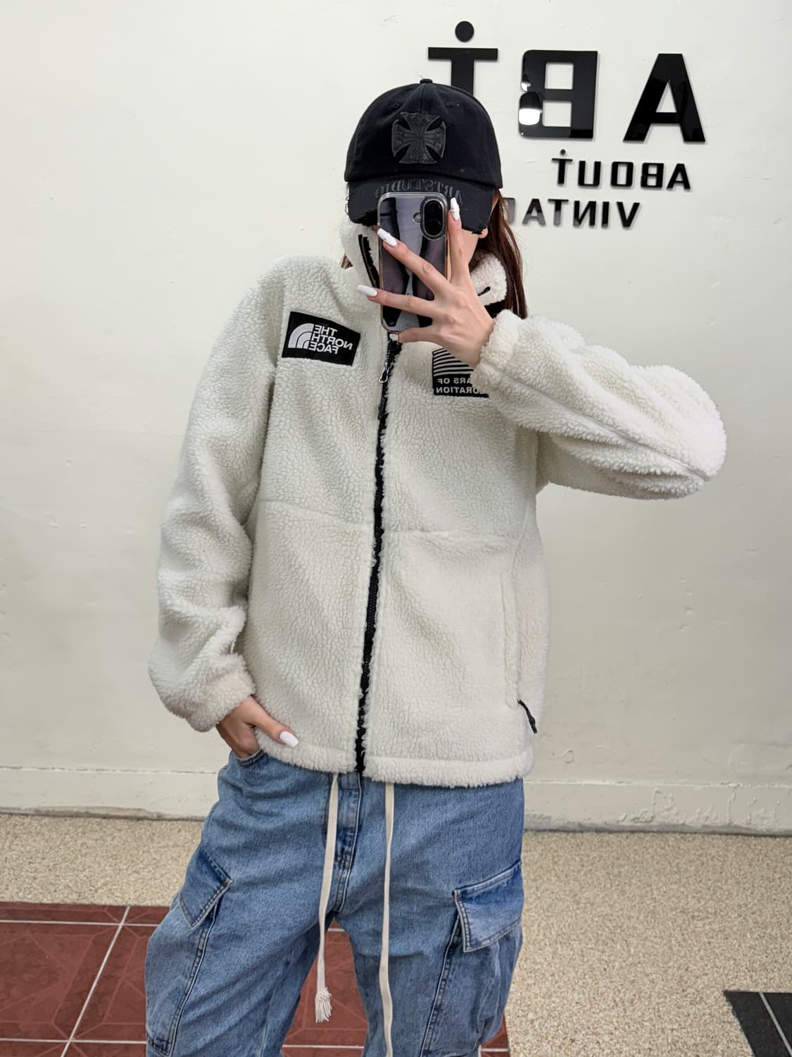 노스페이스 뽀글 후리스 집업 상품이미지3