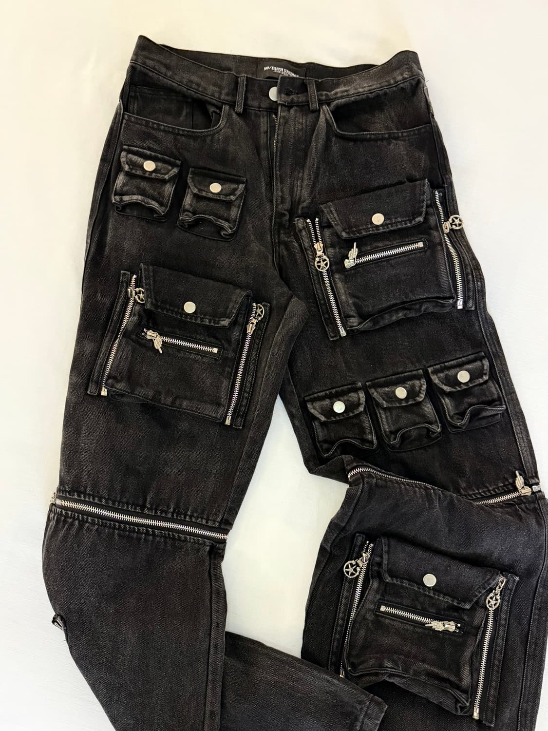 Nofaith Studios multi pocket cargo pants 상품이미지7