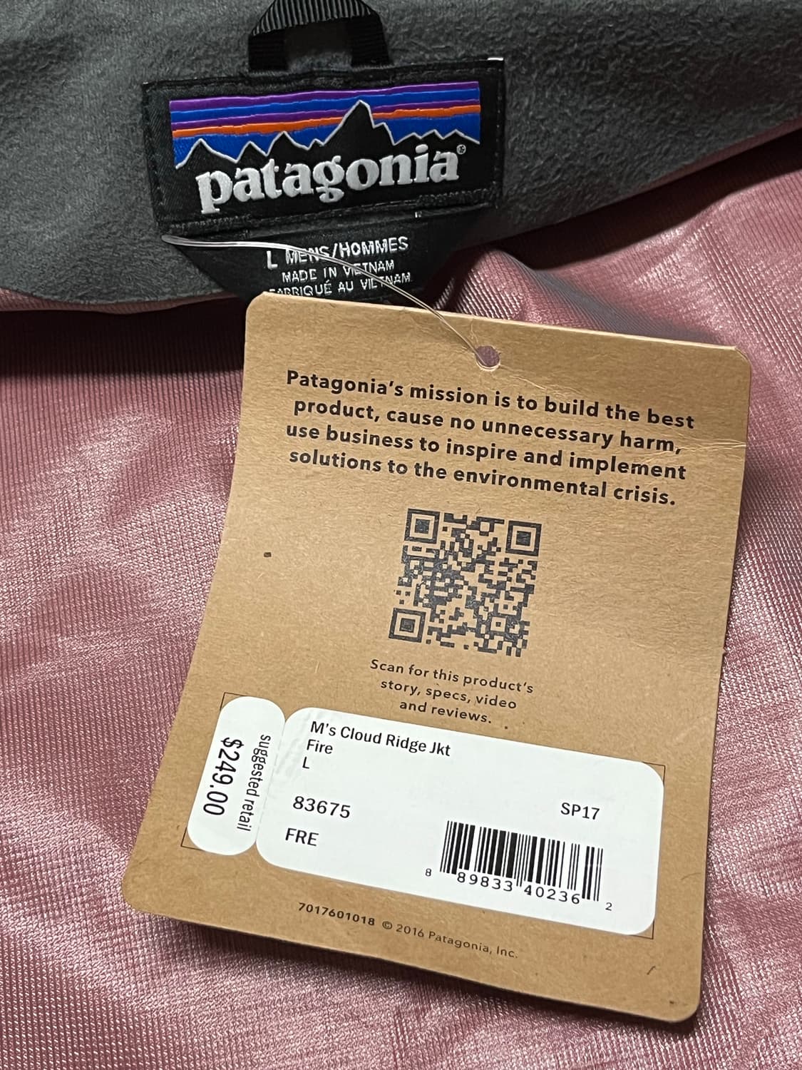 파타고니아 클라우드 릿지 자켓 L 상품이미지8