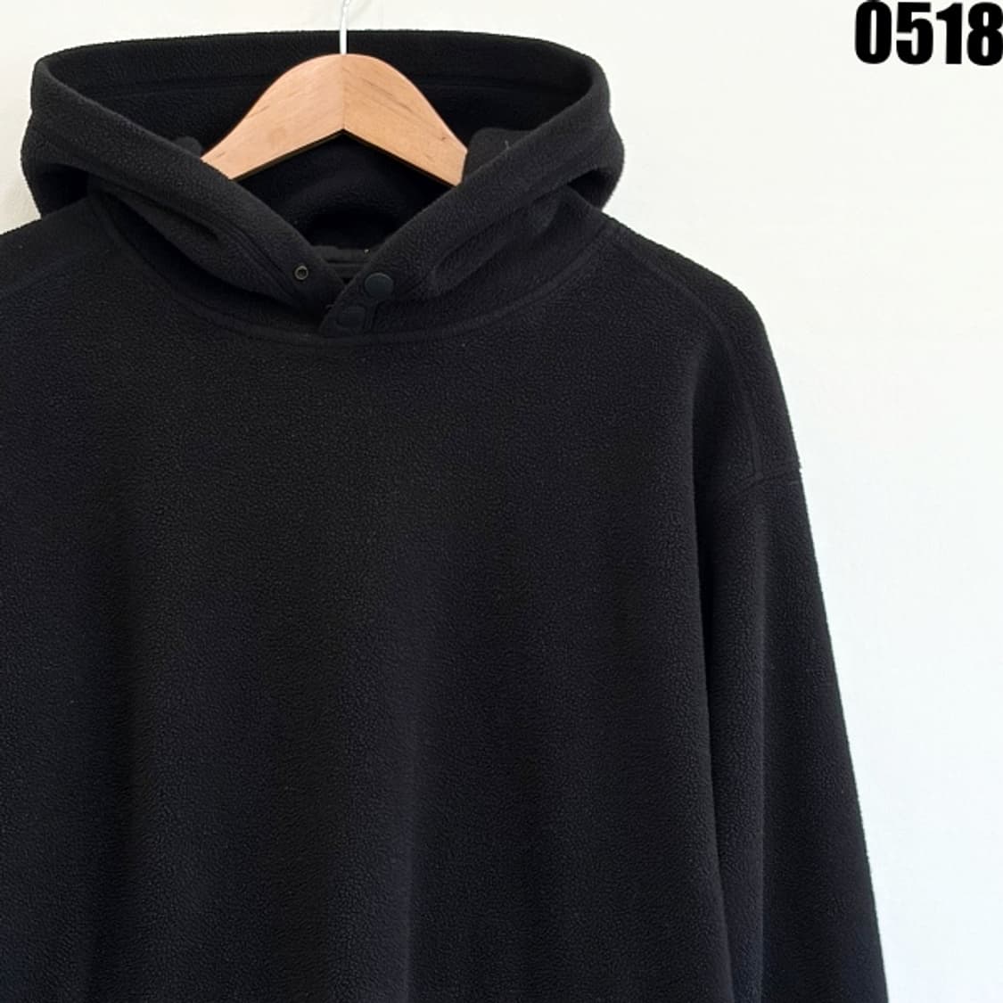 팔라스 블랙 폴라텍 레이저 후드티 XL 0518 상품이미지2