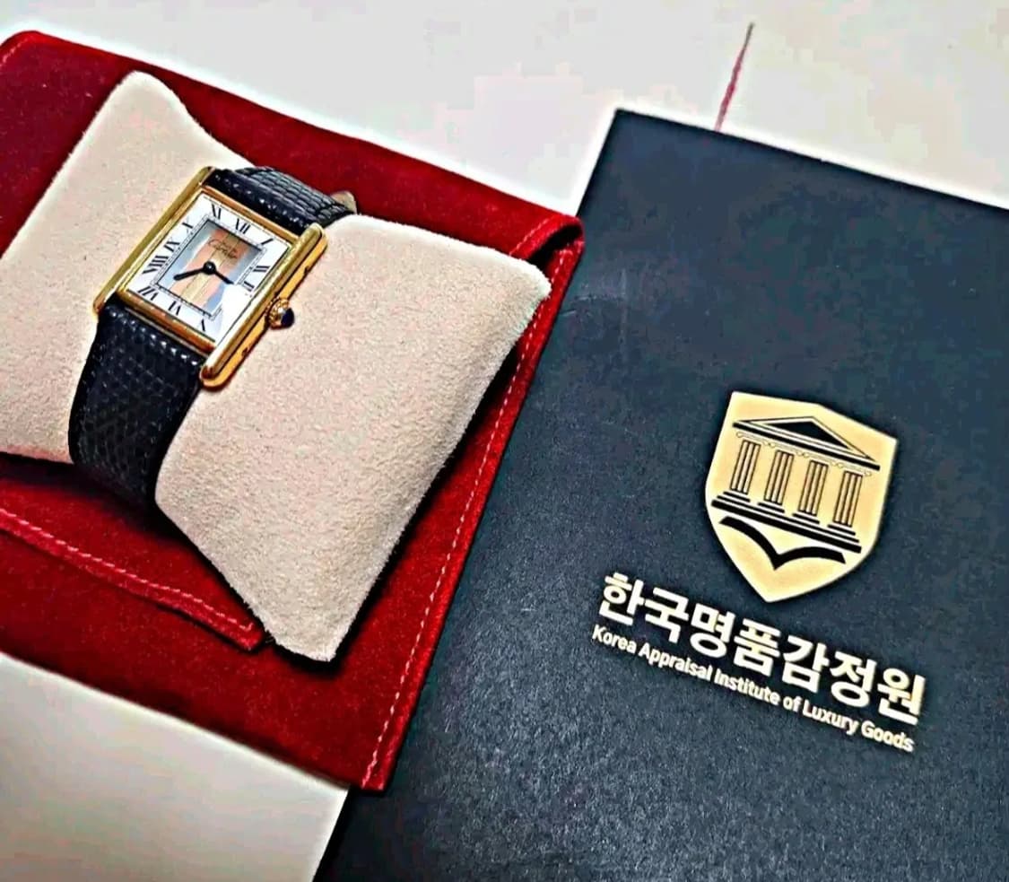 (겨울 시즌 할인) 까르띠에 머스트 탱크 트리니티 버메일 남여공용 LM 상품이미지1