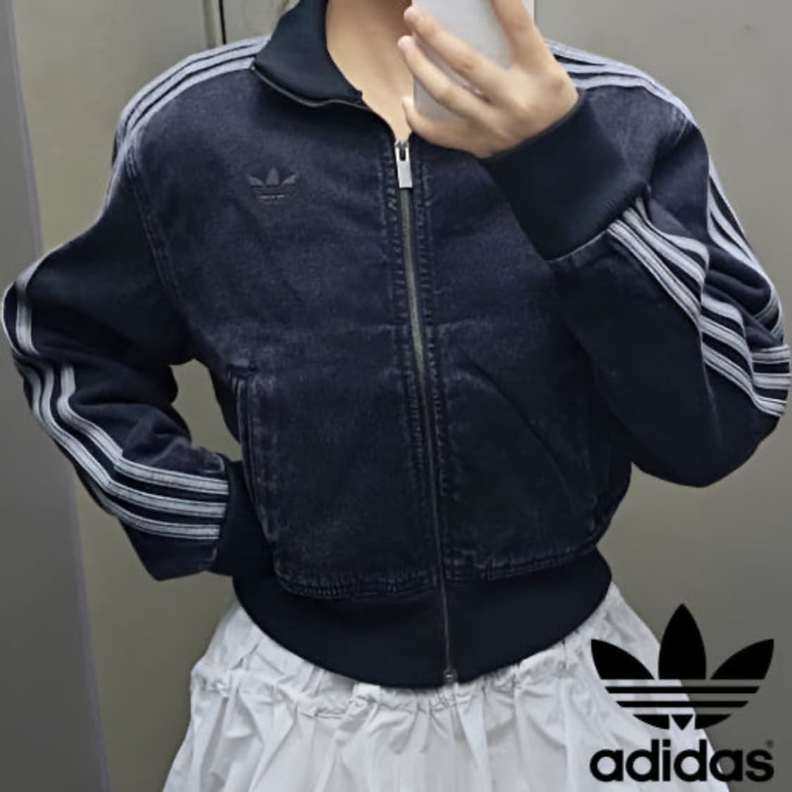 아디다스 데님 트랙 탑 상품이미지1