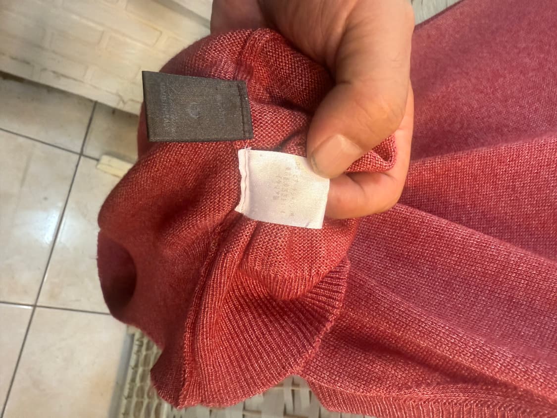 52/105 정품 로로피아나 캐시+실크혼방 조끼 팝니다 상품이미지6