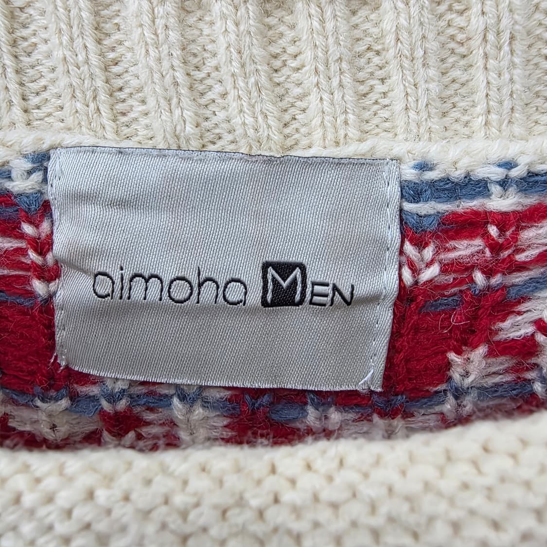 플라워패턴 자가드 니트  상품이미지8