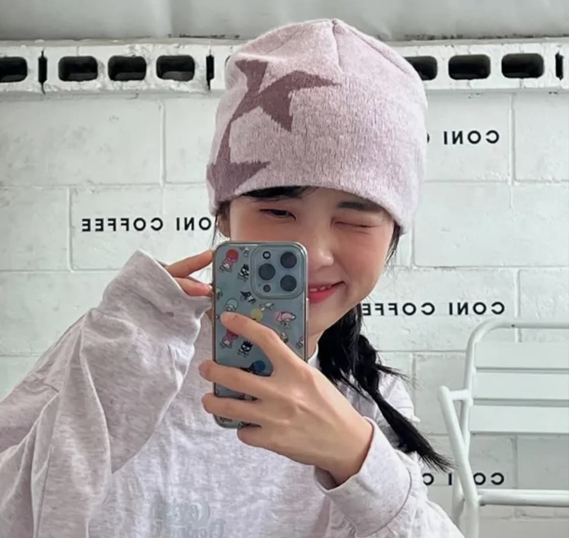 카비시 트윈 스타 비니 핑크 1.5 상품이미지2