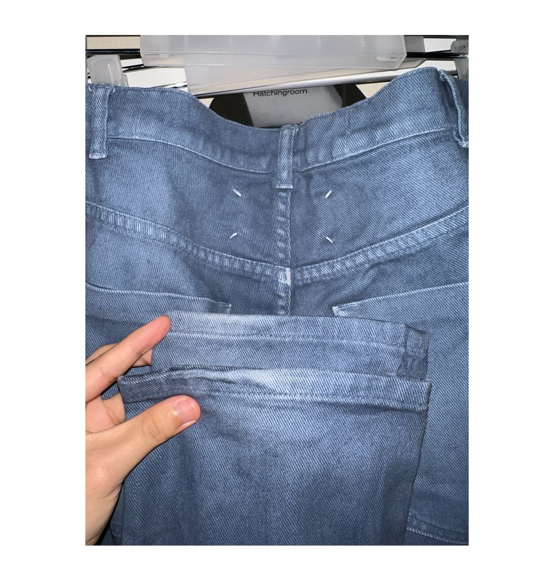 Margiela faded denim 46  상품이미지5