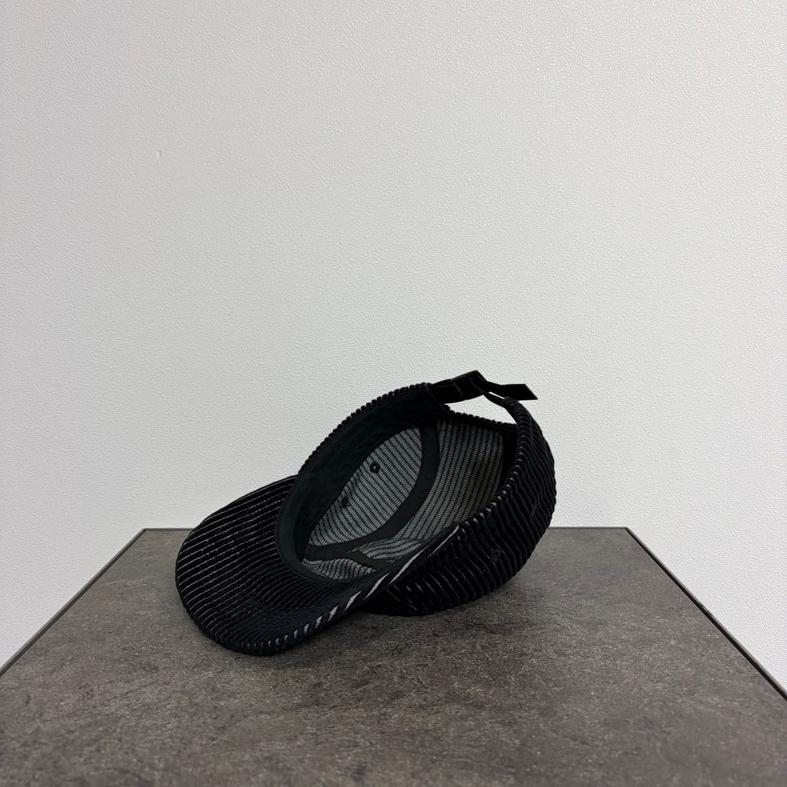 (OS) 슈프림 박스로고 캠프캡 모자 23SS 코듀로이 투톤 블랙 상품이미지6