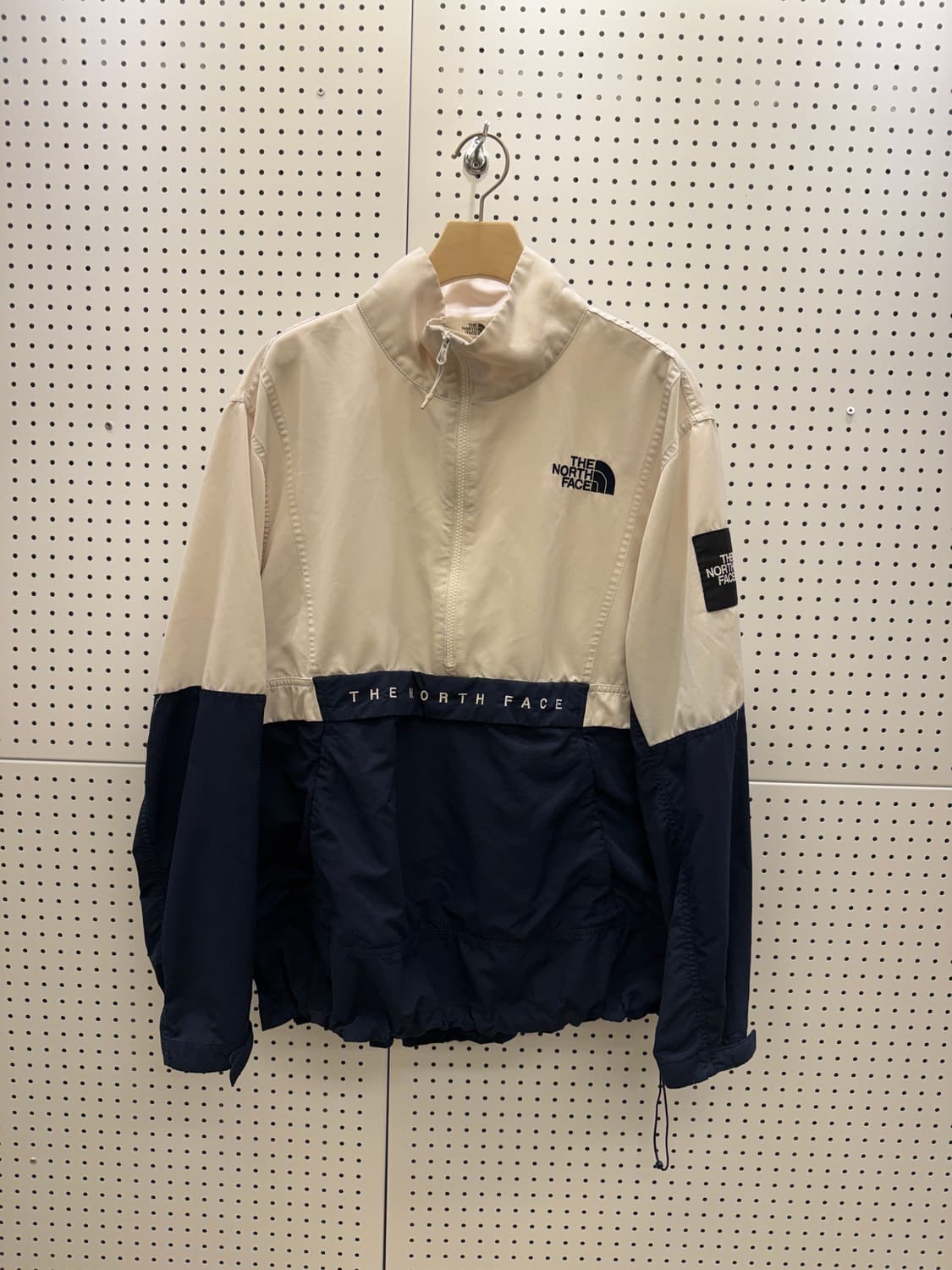 노스페이스 투톤 하프집업 윈드브레이커 자켓 U1410 상품이미지2