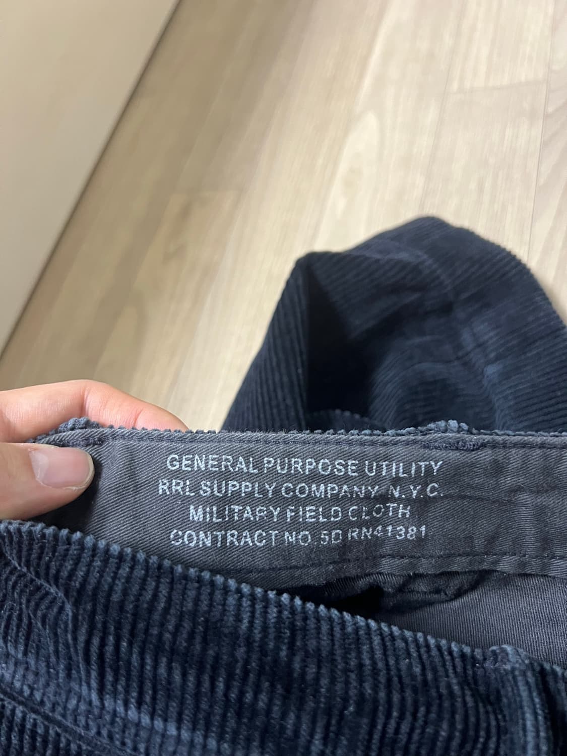RRL 오피서 코듀로이 팬츠 상품이미지4