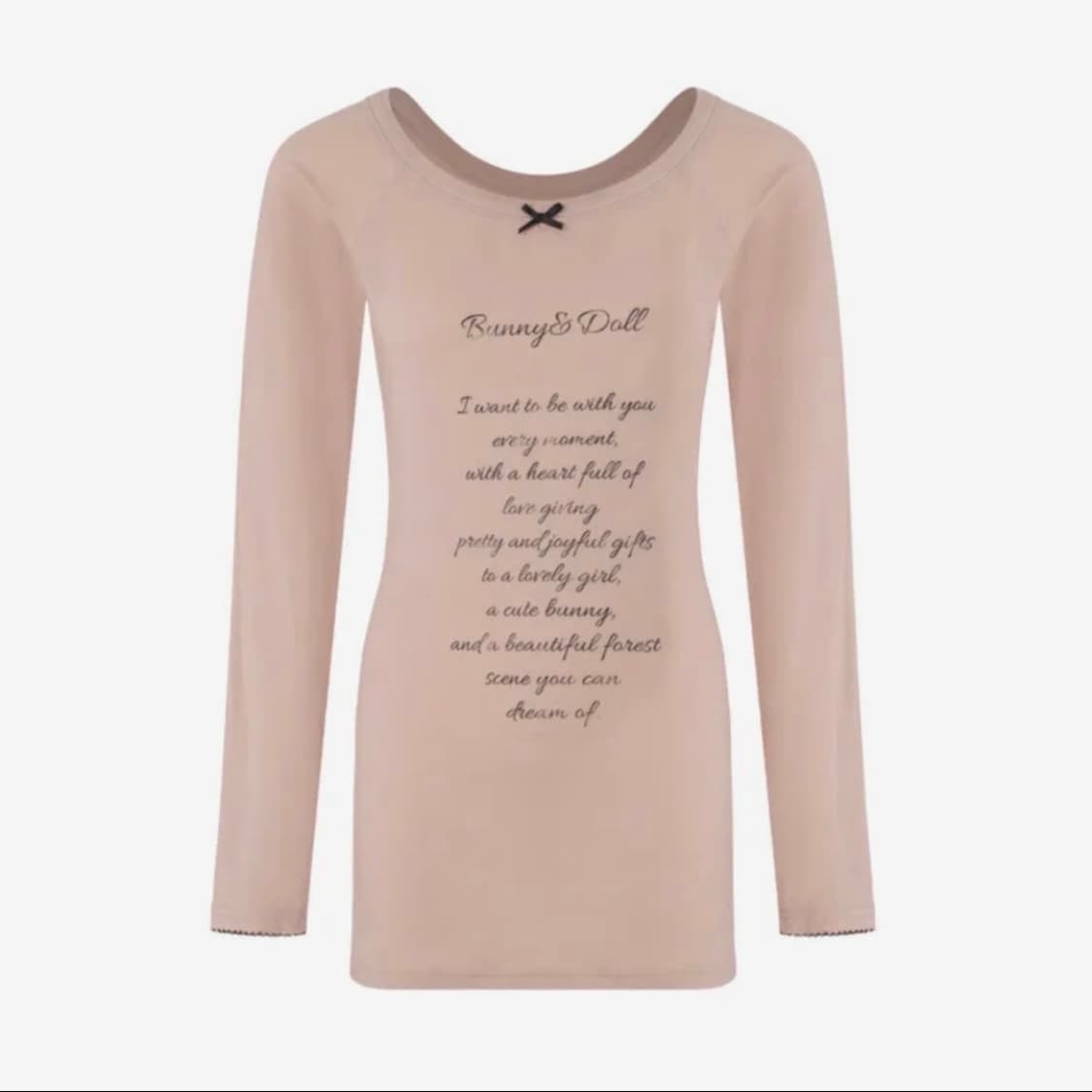 버니앤돌 시스루 티 상품이미지1