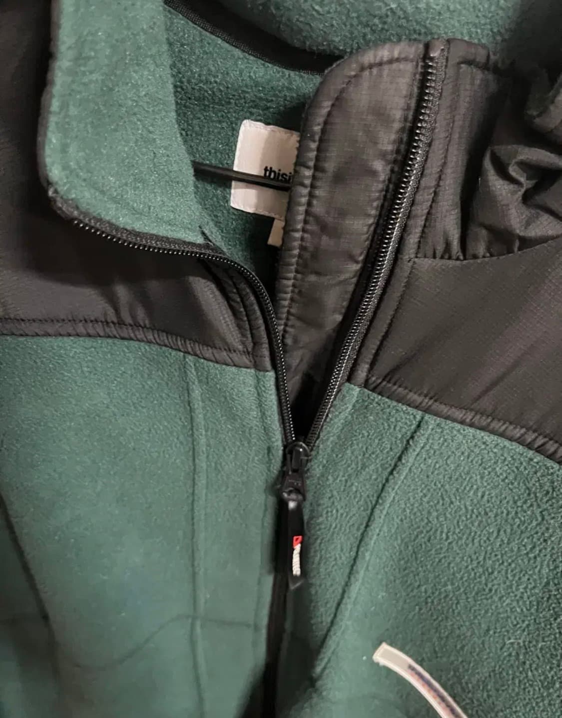 디스이즈네버댓 x폴라텍 배색 플리스 후리스 상품이미지7