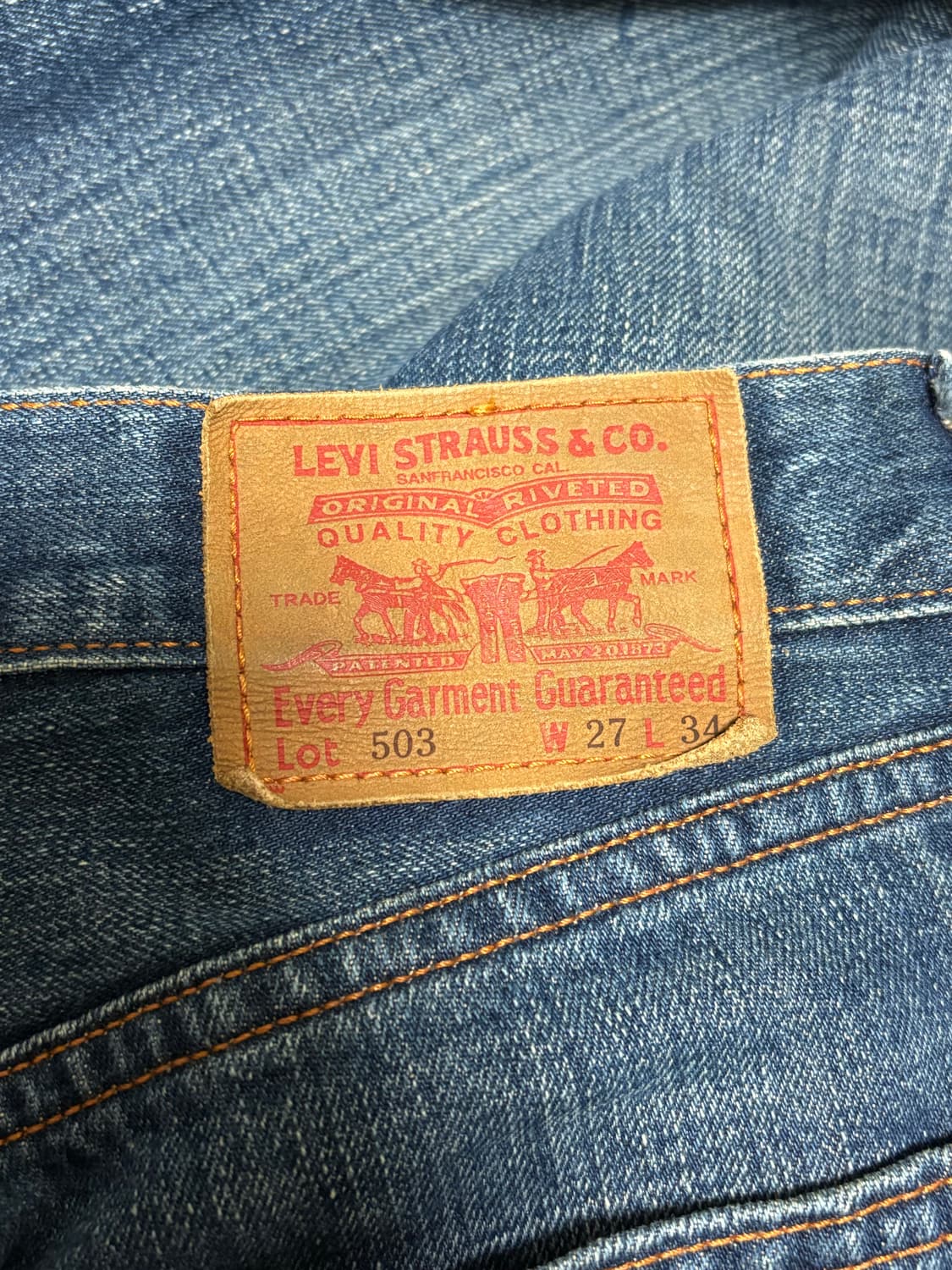 리바이스 503 상품이미지2