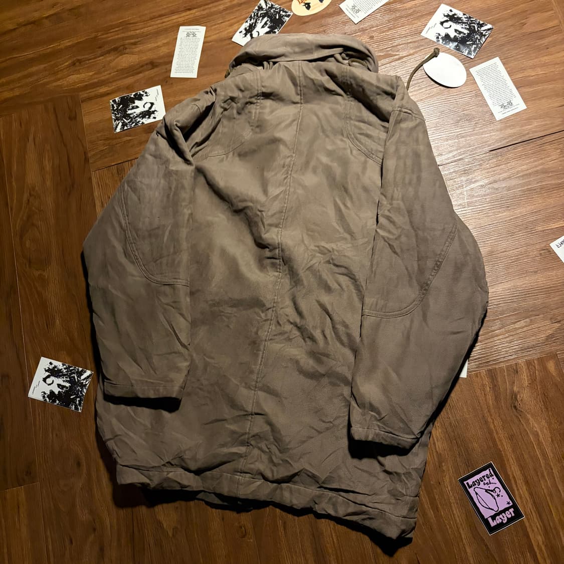 CHRISTIAN DIOR MONSIEUR BROWN ZIPUP COAT 상품이미지6