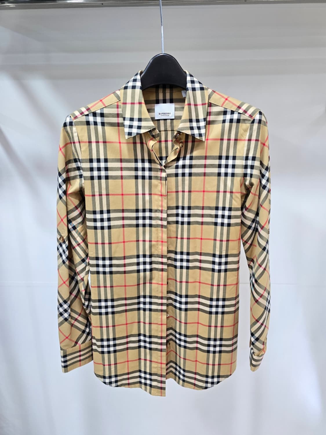 [정품] 버버리 긴팔 셔츠 UK4 사이즈 상품이미지1