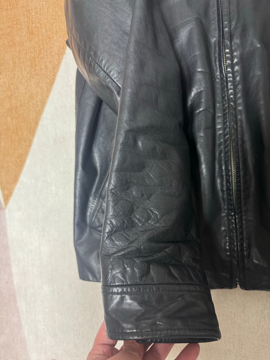 Old gap 올드갭 빈티지 레더자켓 가죽 자켓 상품이미지10