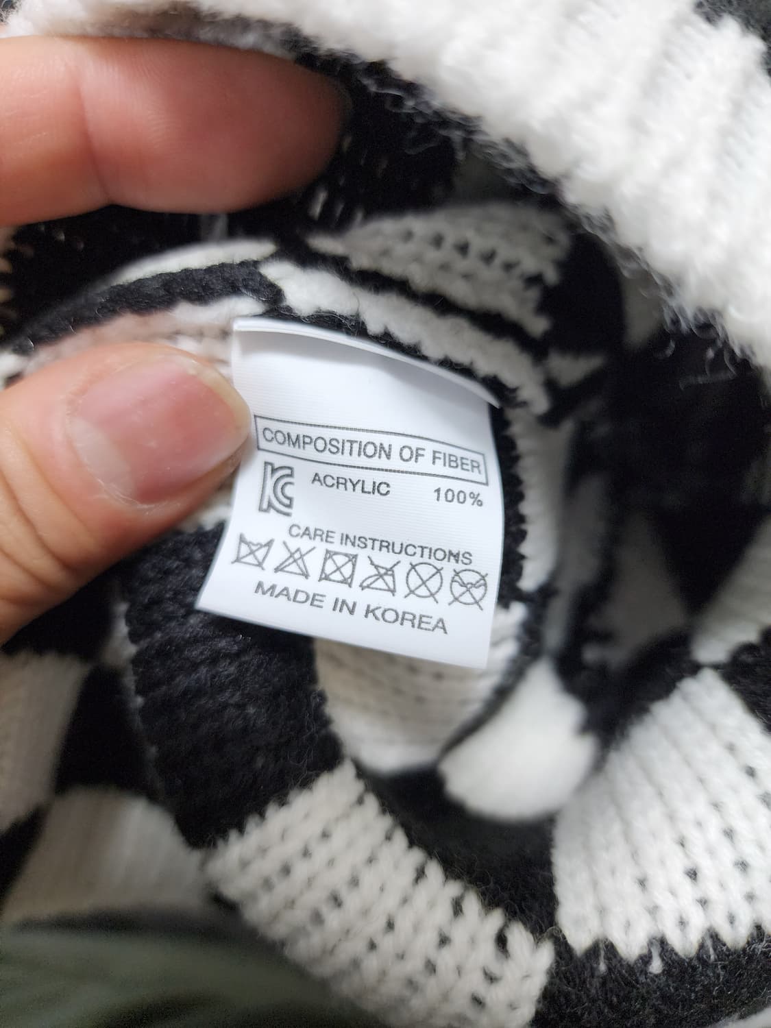 체커보드 바둑판 벙거지 상품이미지5