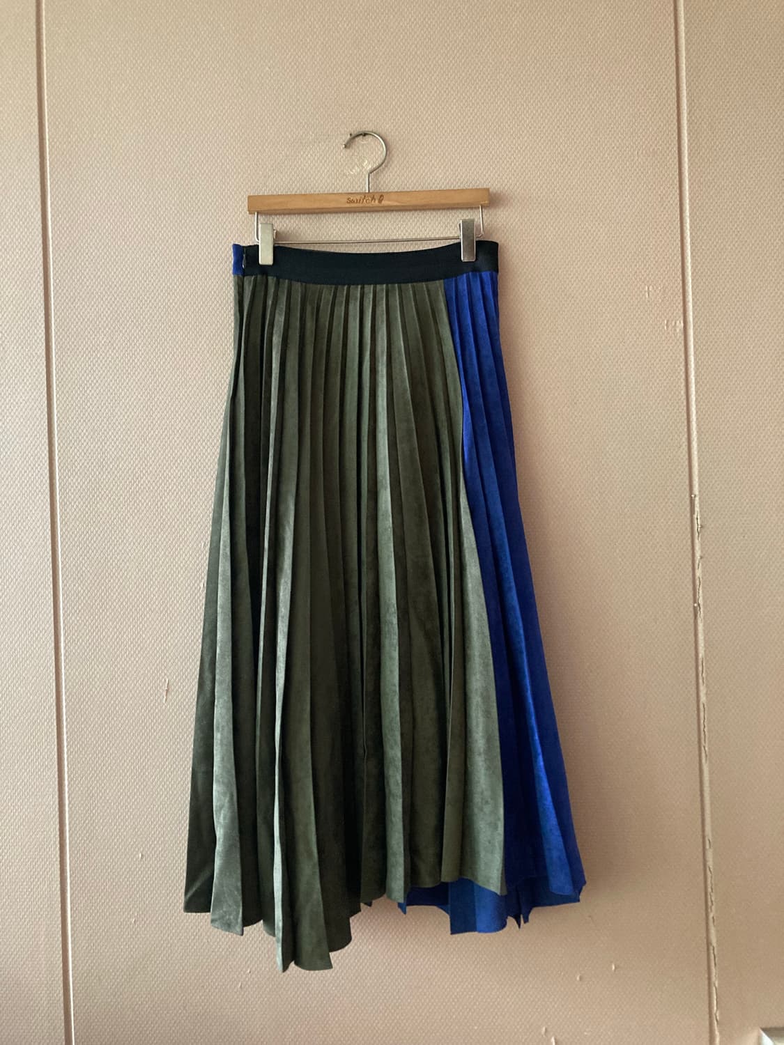 TIME  플리츠 롱스커트 상품이미지2