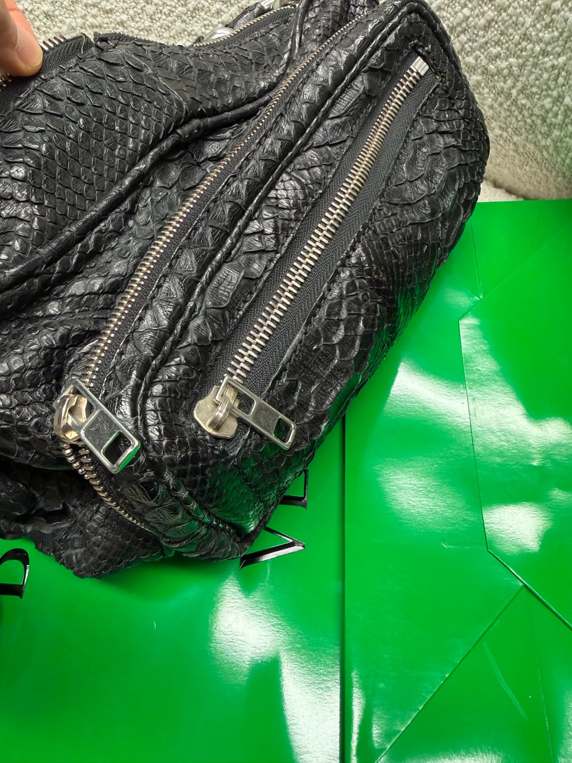 끌로에 chloe 파이톤 숄더  핸드백  상품이미지6