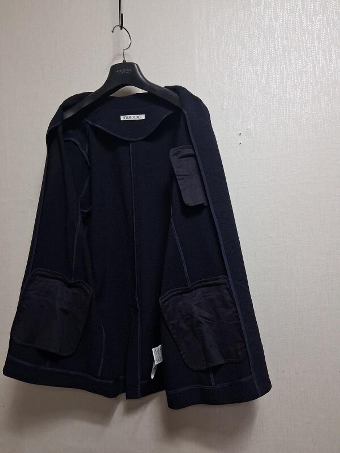 일본수입 RIAM PLAGE 여성 춘추 네이비더블쟈켓 보이핏 여유핏 여성 상품이미지3