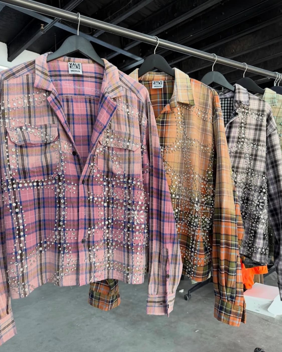 Vale forever 플란넬 셔츠 L 상품이미지1