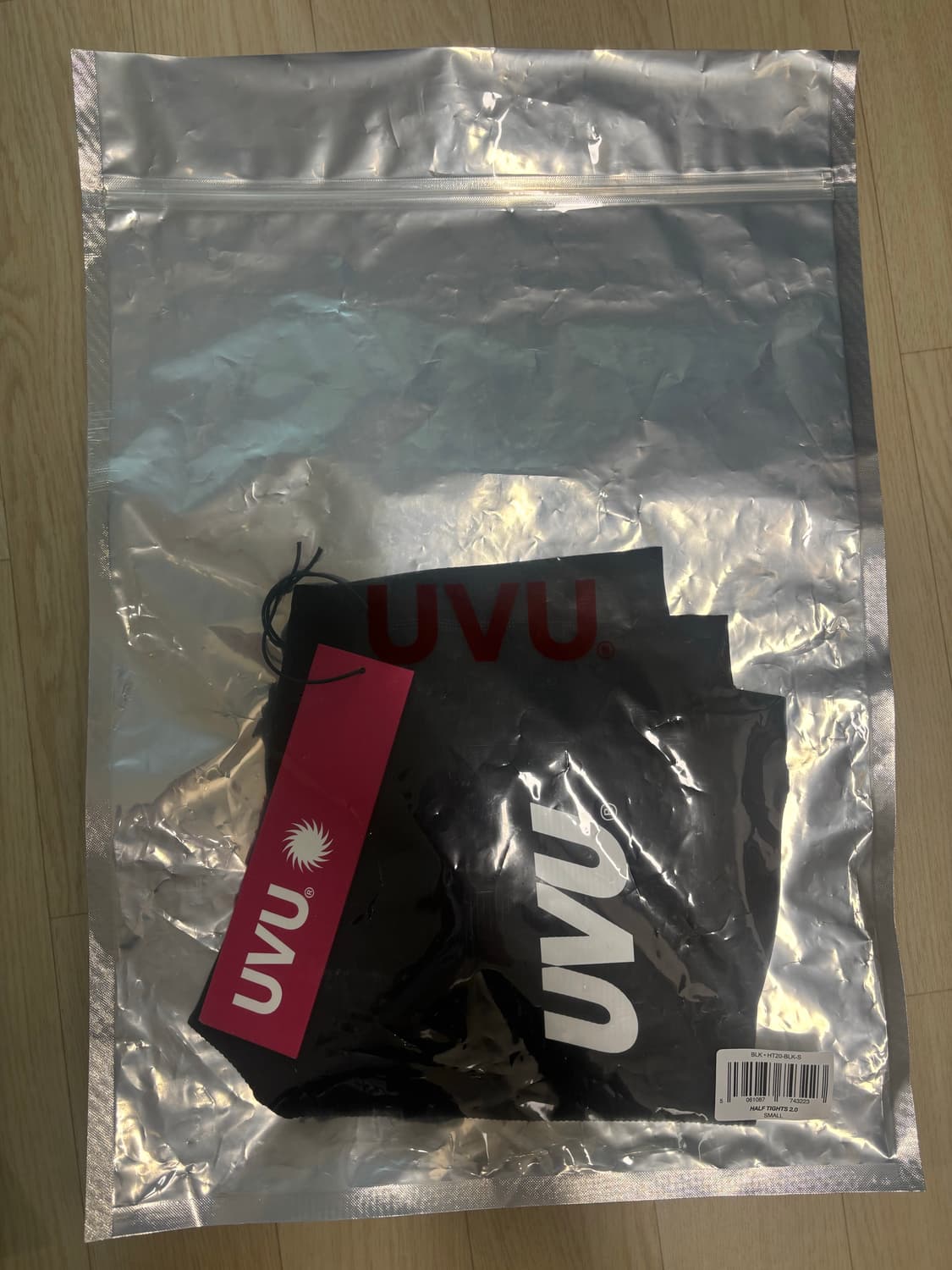 [S] UVU 하프 타이즈  2.0 블랙 상품이미지2