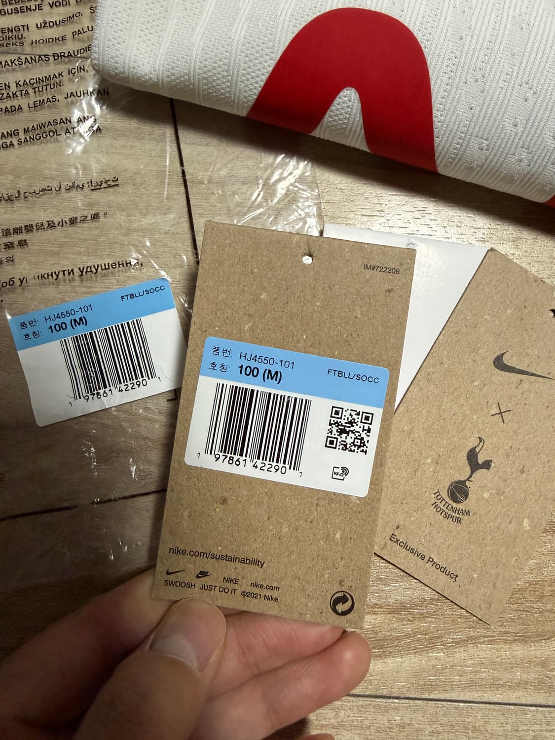 [해외 M] 25-26 토트넘 어센틱 챔스패치 논마킹 유니폼 상품이미지6