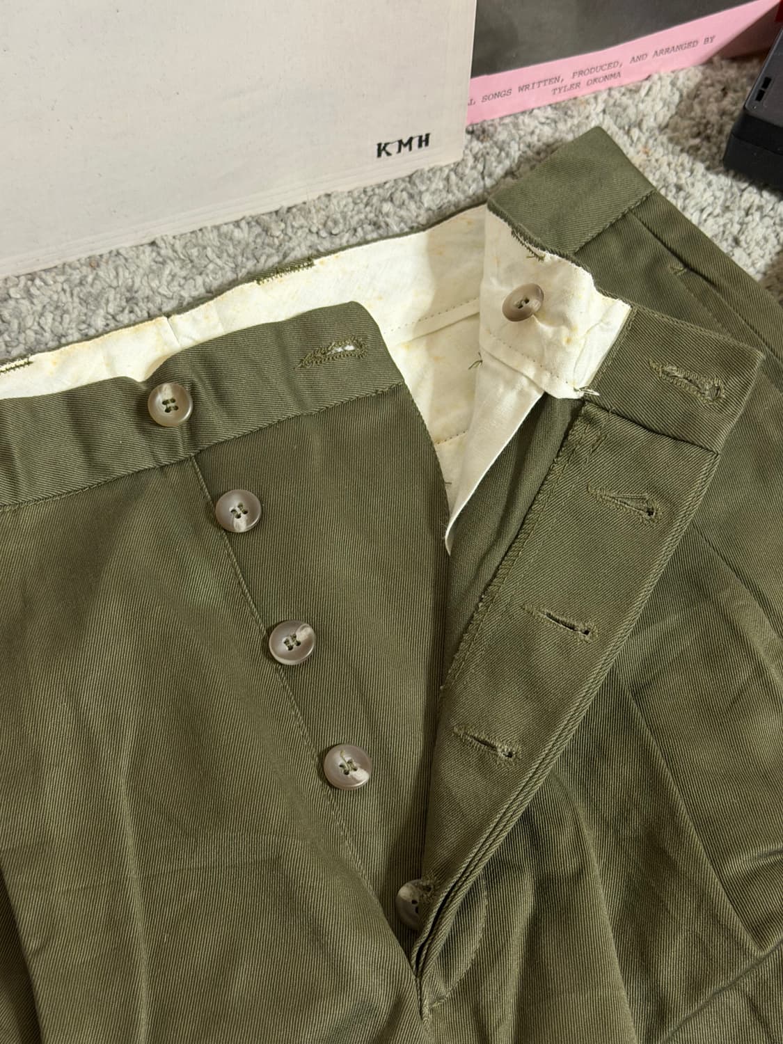 80’s 리바이스 유로 컬리지 치노팬츠 made in Italy 상품이미지6