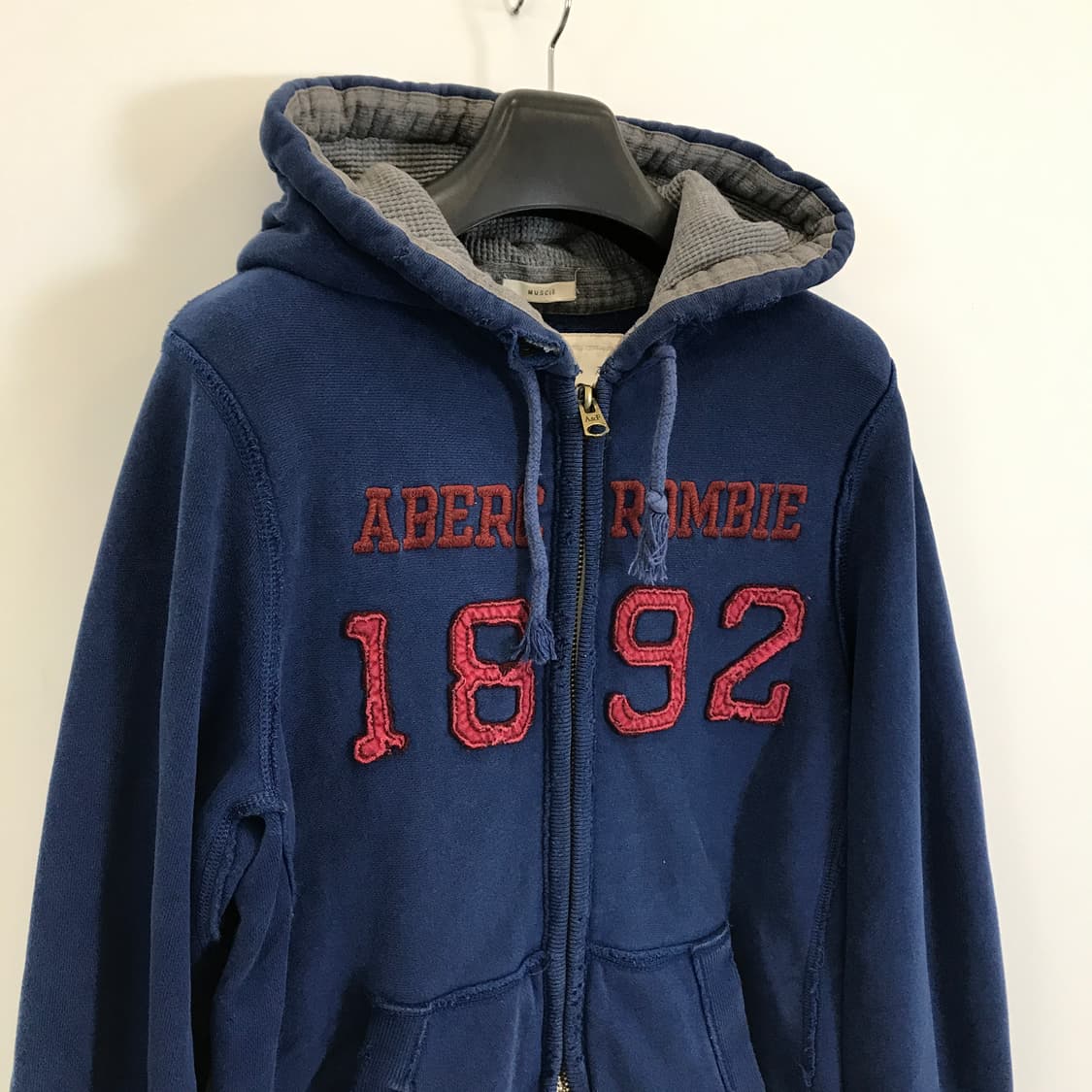 아베크롬비 Y2K 후드집업 블루 [L] 상품이미지2