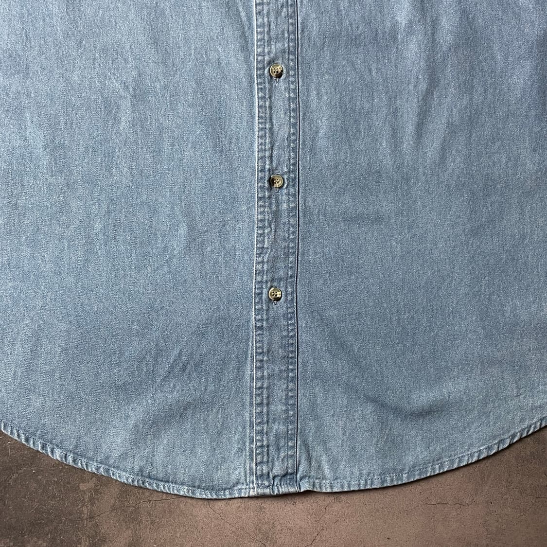 TRI-MOUNTAIN 빈티지 데님 코튼 셔츠 A00533 상품이미지4