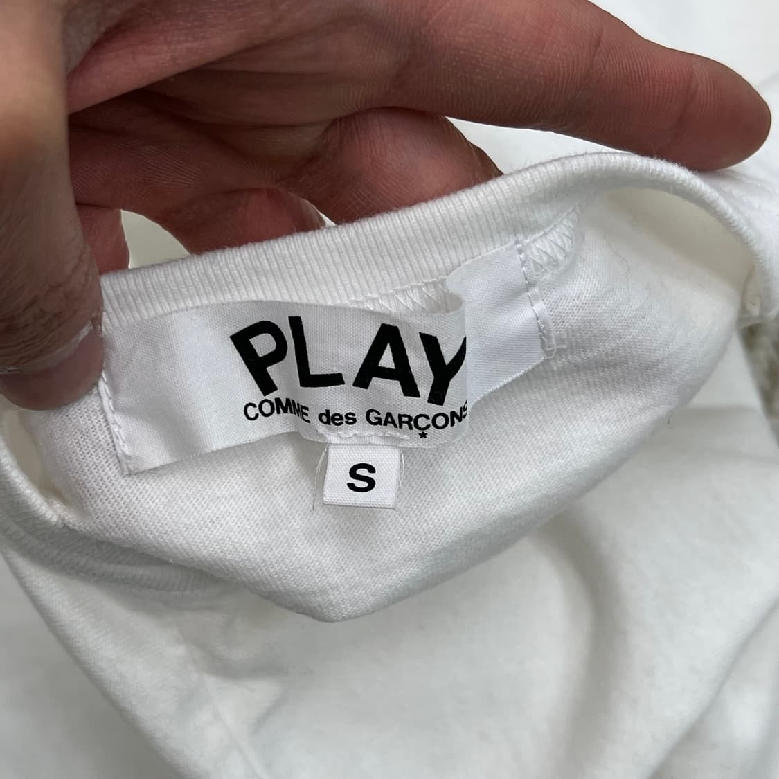 꼼데가르송 더블 하트 반팔티 r3346 상품이미지6