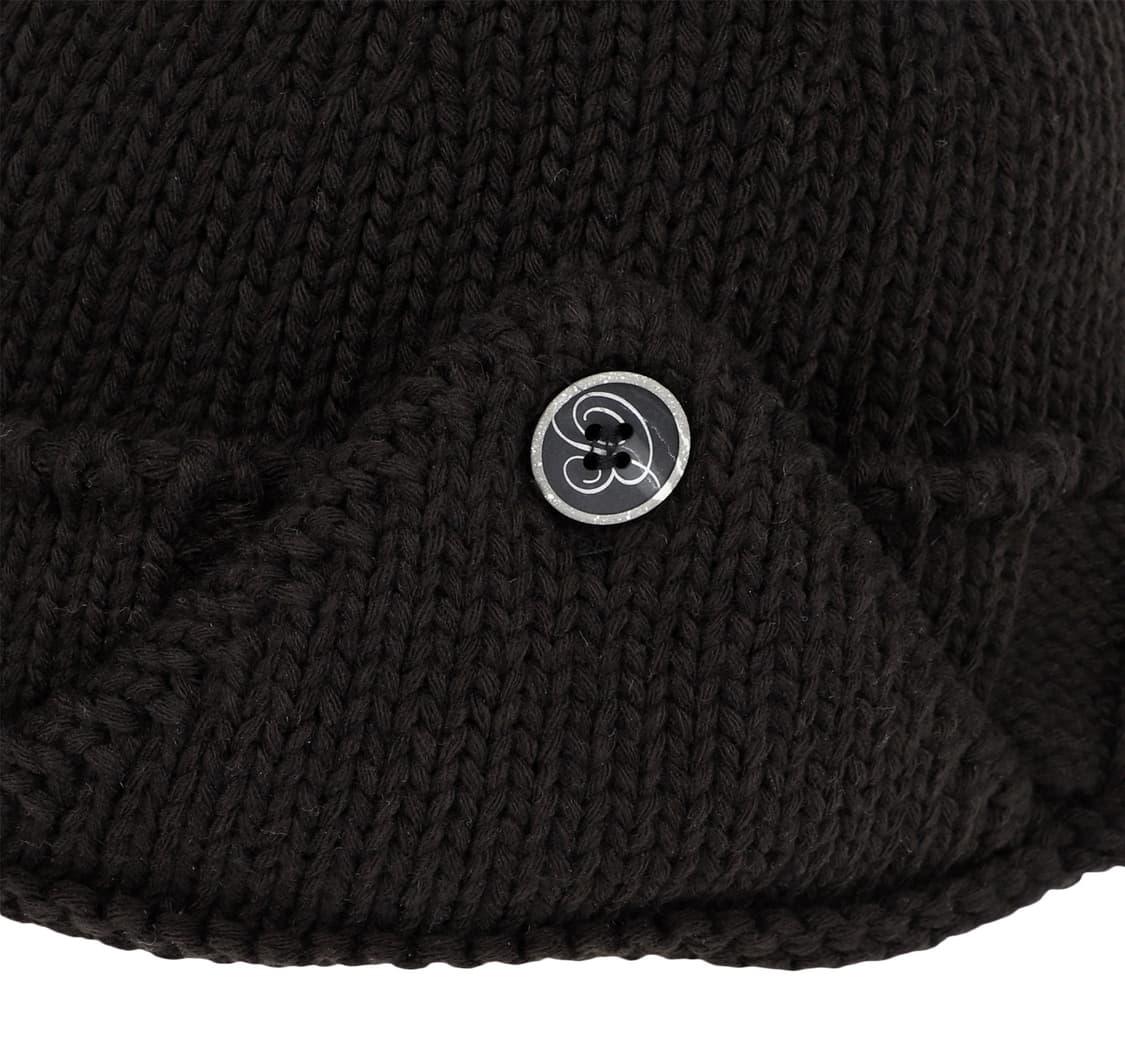 버트니 버튼 이어 머프 니트 캡 모자 블랙 상품이미지5