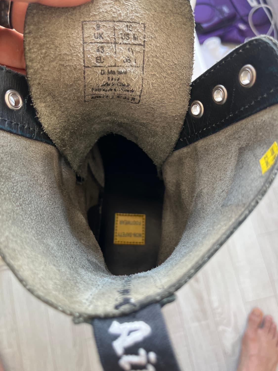 Dr.martens 1919 steel toe 10hole Boots 상품이미지3