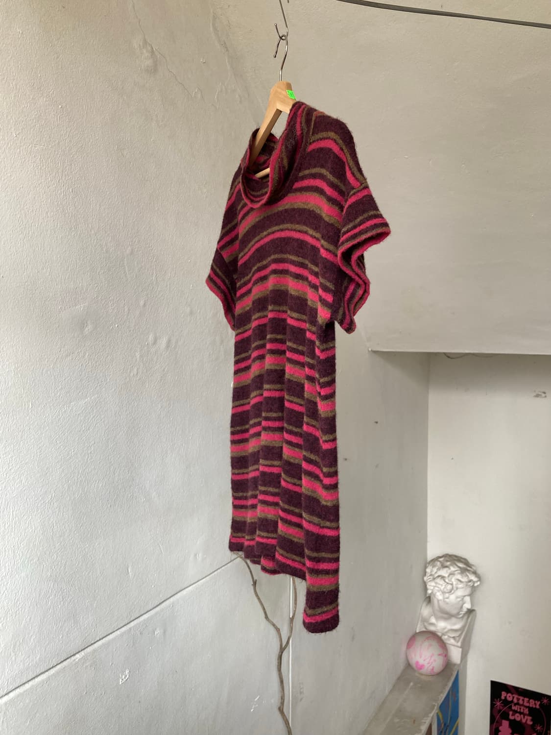 모헤어 울 패턴 에스닉 모리걸 니트 상품이미지4