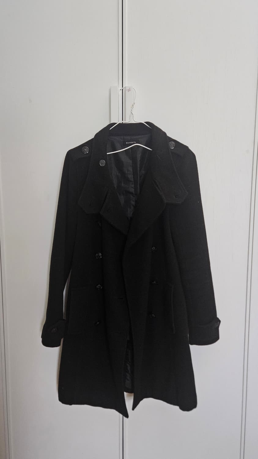 에고이스트 검정 코트 락시크 공겜여주 고스 고딕 갸루 오네갸루 상품이미지1