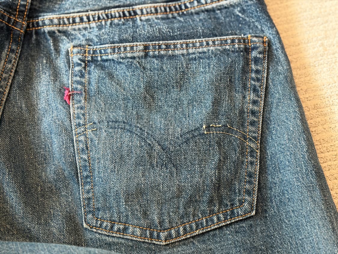 2ND-HAND 1105 Medium Indigo (Used Wash) 상품이미지8