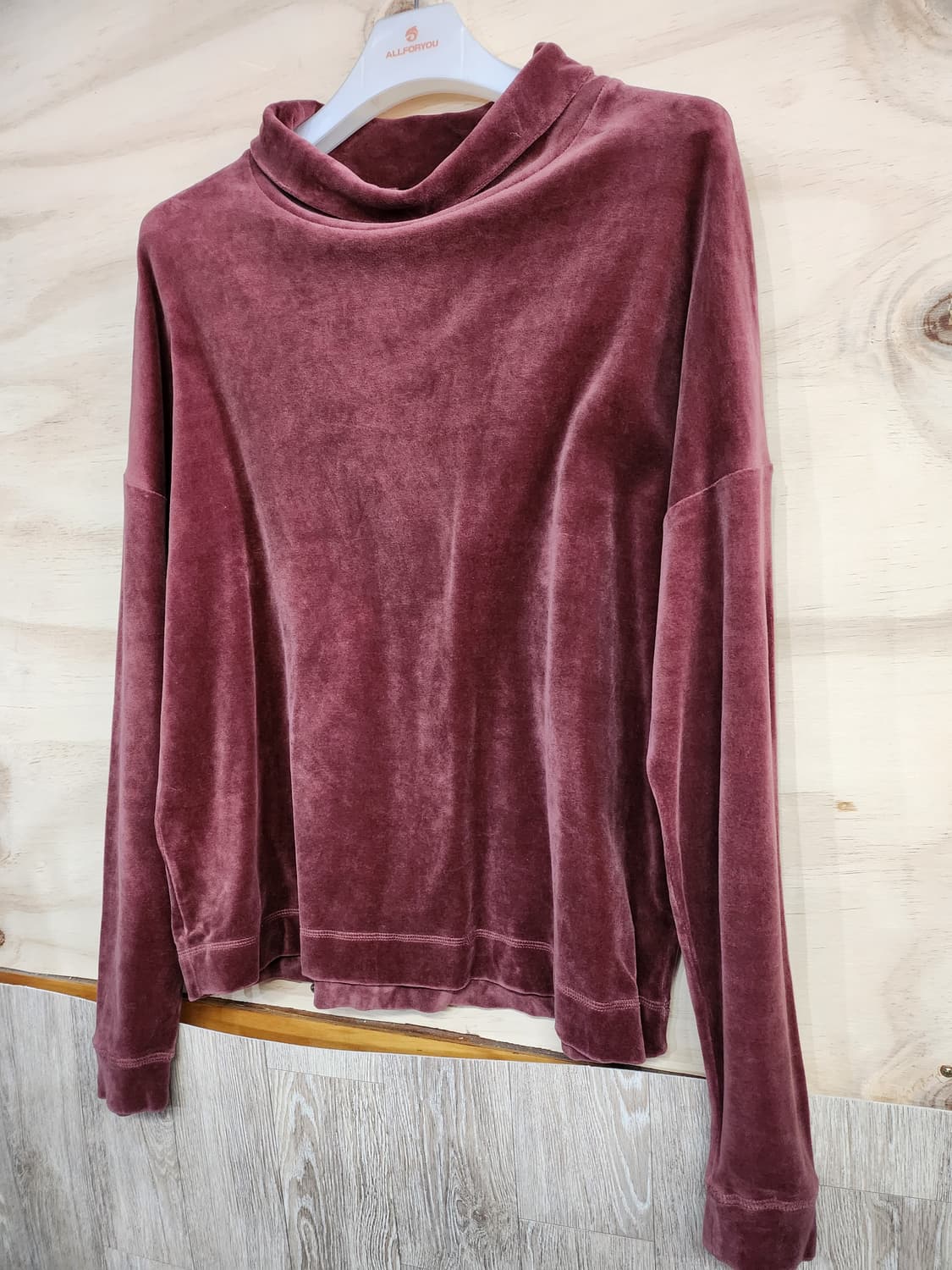 482) 코스 벨벳 맨투맨 상품이미지3