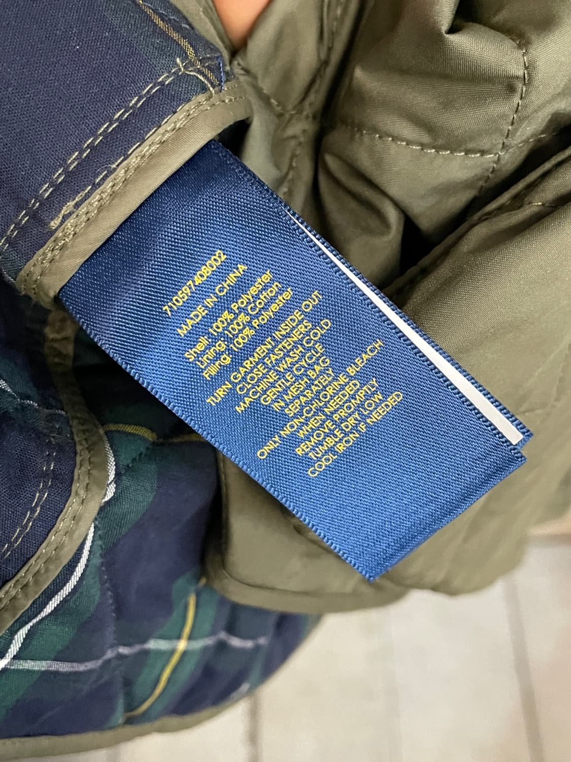 폴로 랄프로렌 퀼팅 베스트  상품이미지4