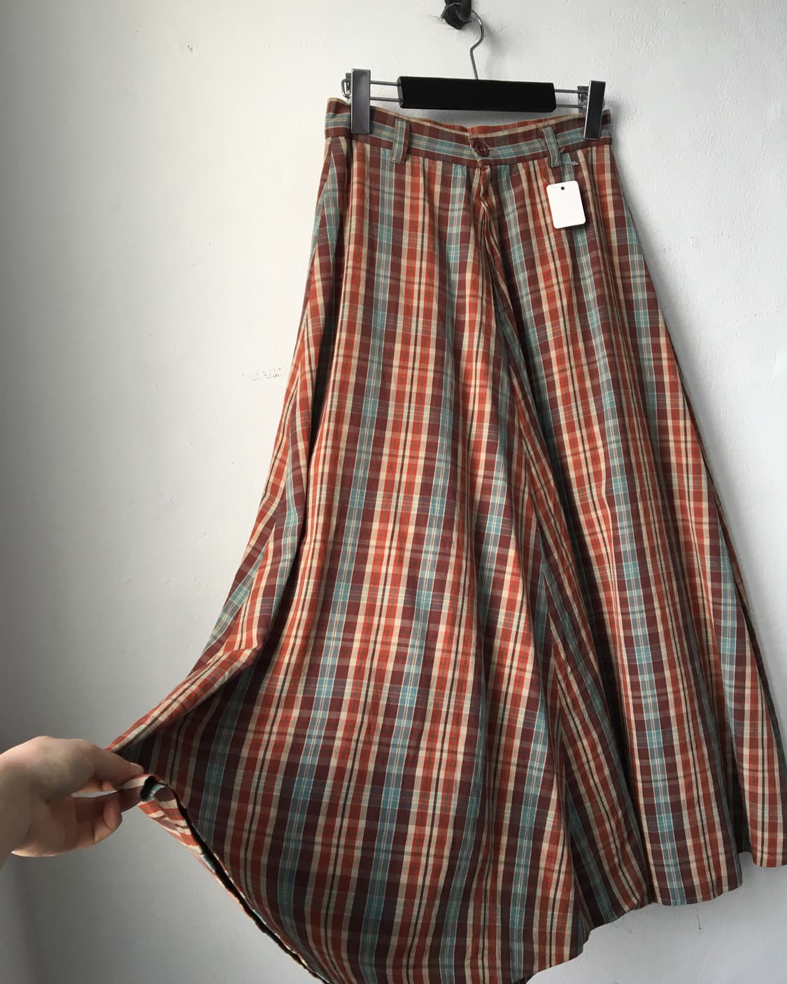 Check pattern skirt 상품이미지4