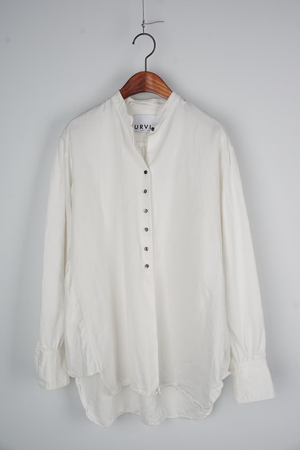  URVIN antique-like stand collar shirt 상품이미지1