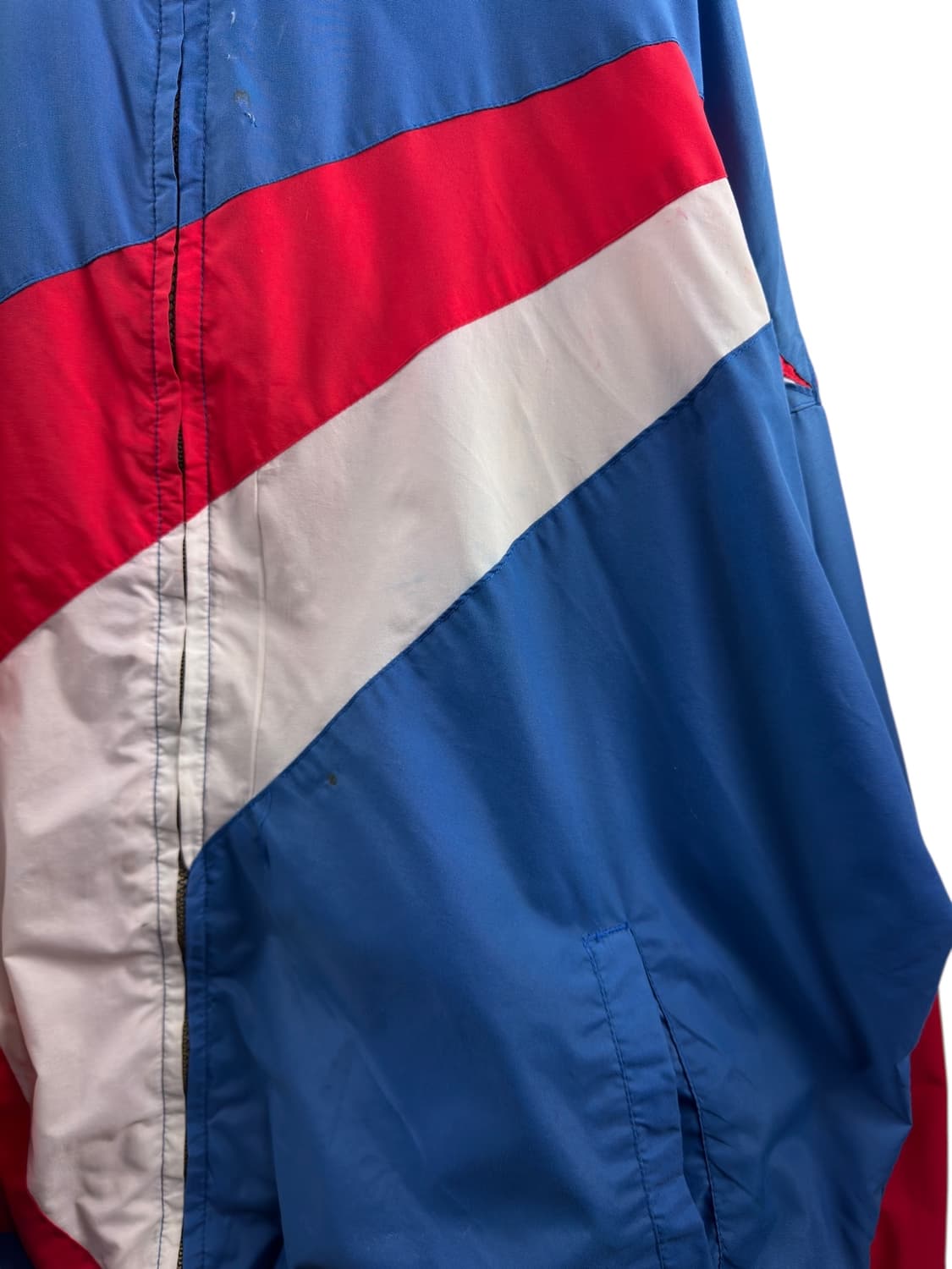 90S LEE NBA 디트로이트 피스톤즈 블루레드 바람막이1328 상품이미지4