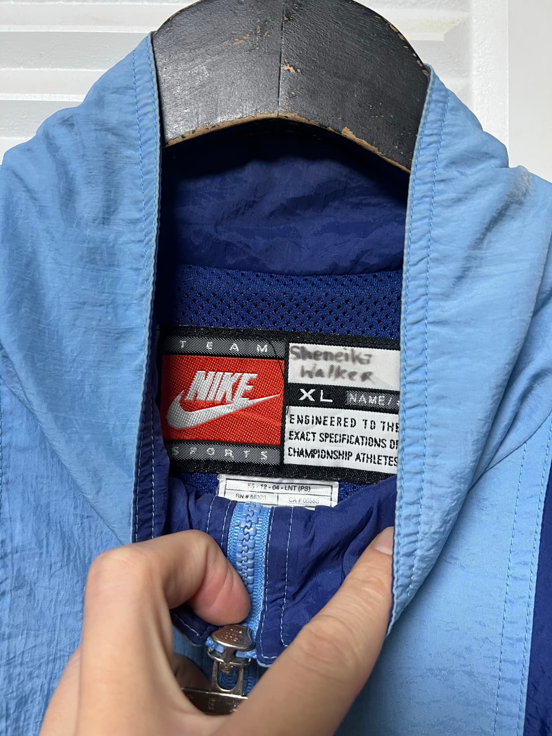 나이키 올드스쿨 바람막이 XL 판매 상품이미지3