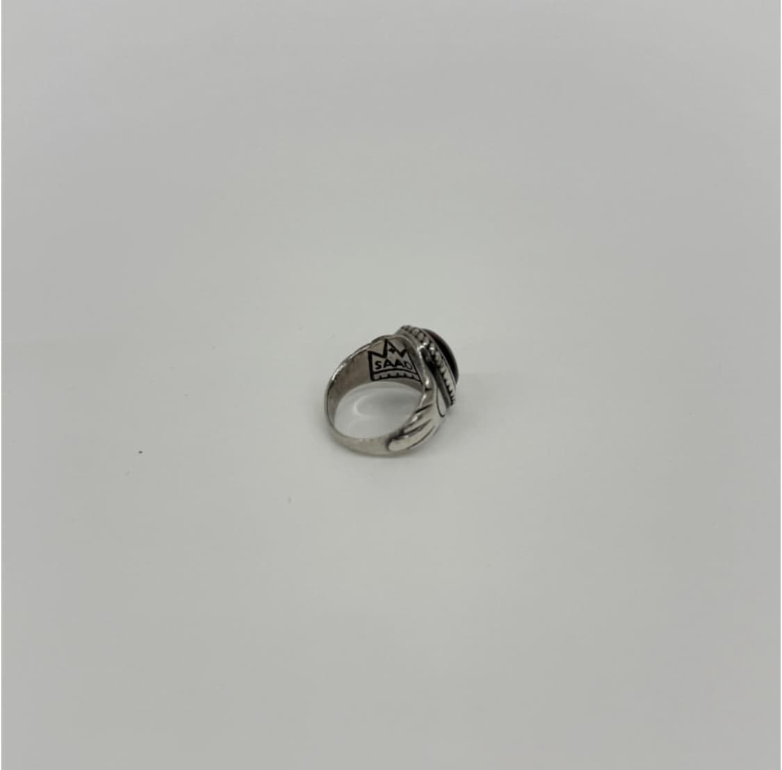 Saad (사드) 오벌 스톤 실버 링 상품이미지6