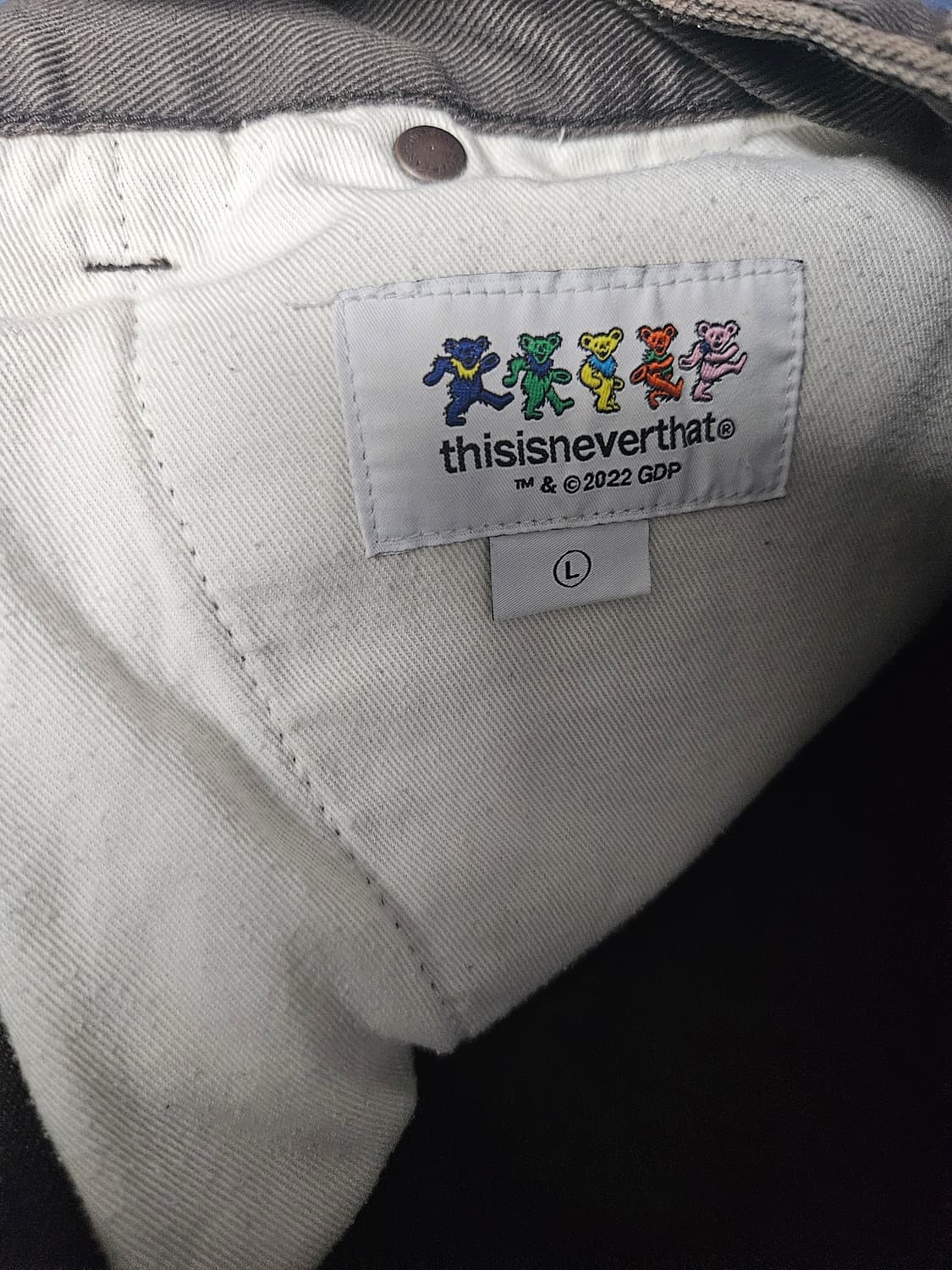 디네댓 그레이트풀 데드 라이트닝 바지 상품이미지2