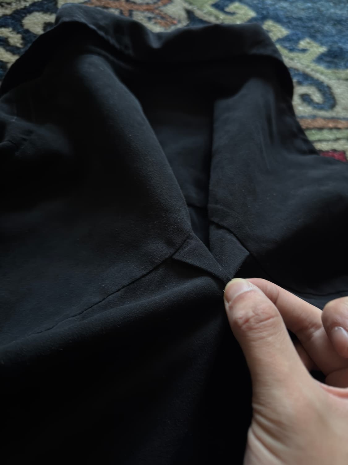 vtg Guayabera black Shirt 상품이미지8