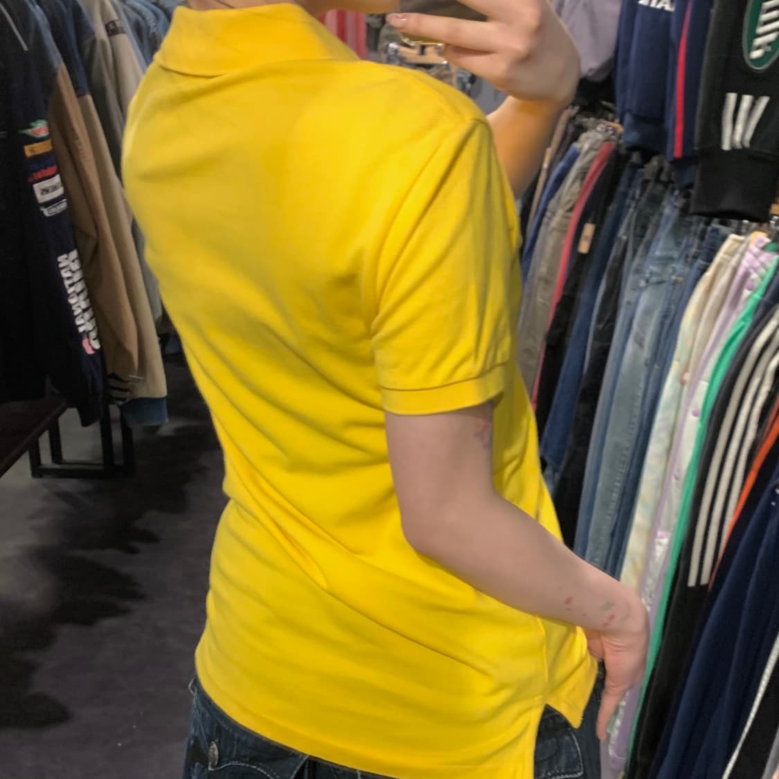 [IM] 폴로 랄프로렌 반팔 피케 셔츠 옐로우 상품이미지5