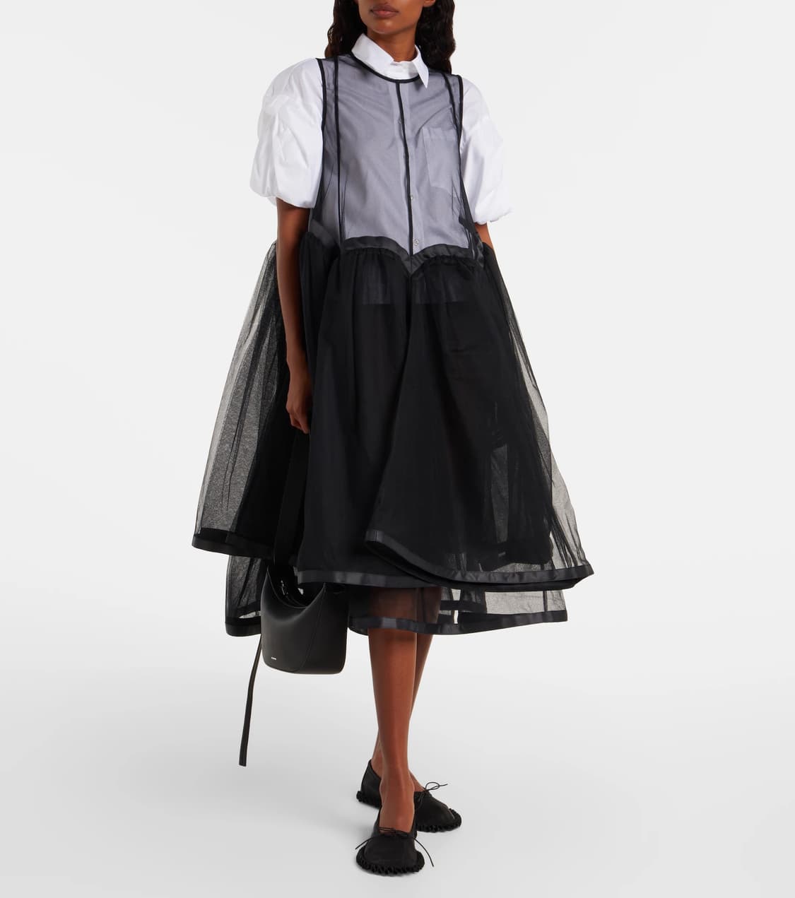 25fw noirkeininomiya 느와케이니노미야 블랙 원피스 xs 상품이미지2