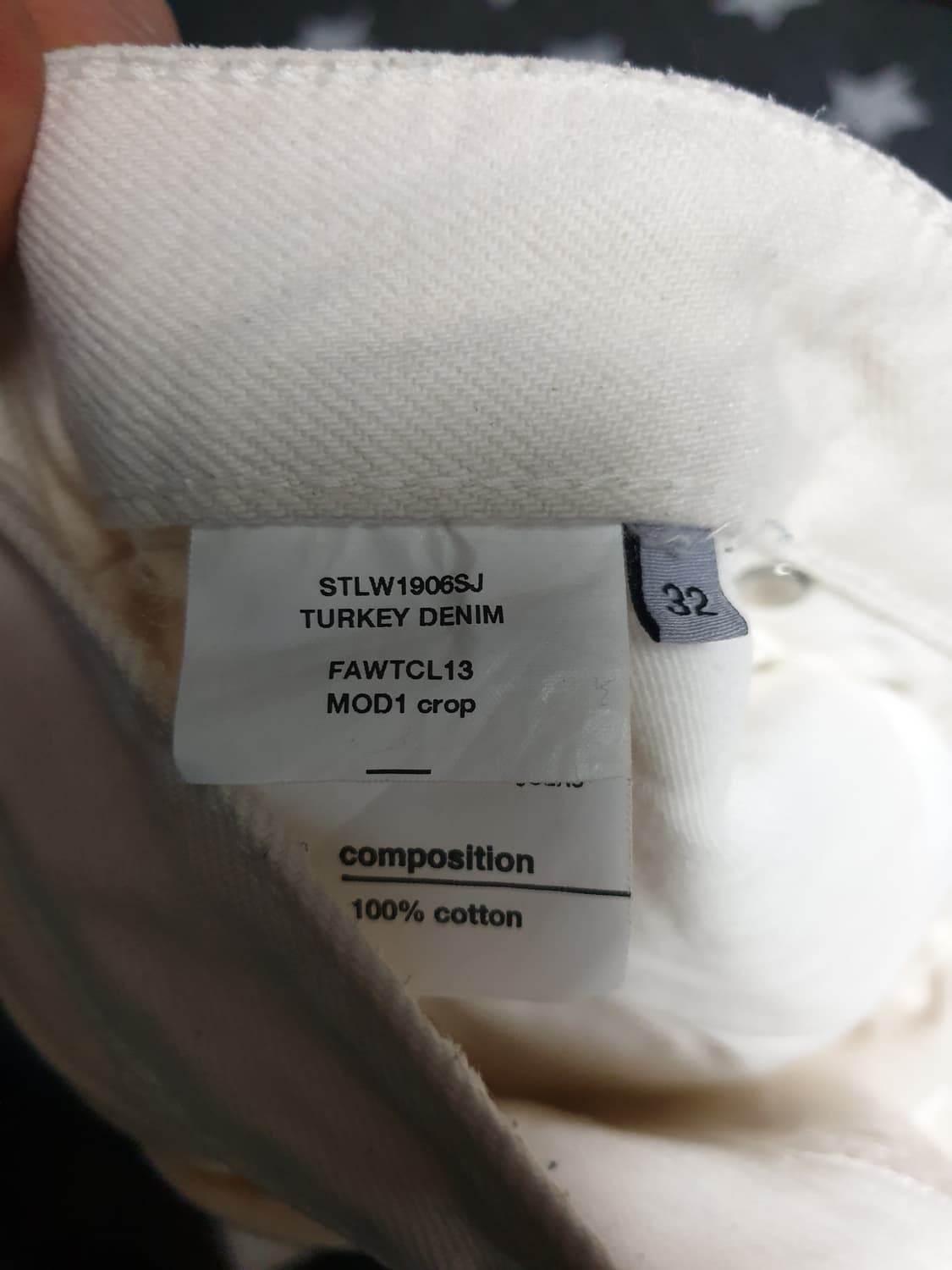 모드나인 stellar white -MOD 1 CROP 팬츠 (32) 상품이미지6